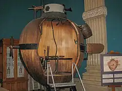 Cutaway replica at the Oceanographic Museum, Monaco