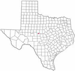 Location of Paint Rock, Texas